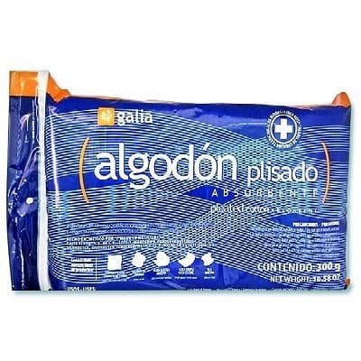 Algodon Absorbente Plisado (galia) Bolsa C/300 G.
