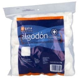 Algodon Torundas (galia) Bolsa C/ 75 G.