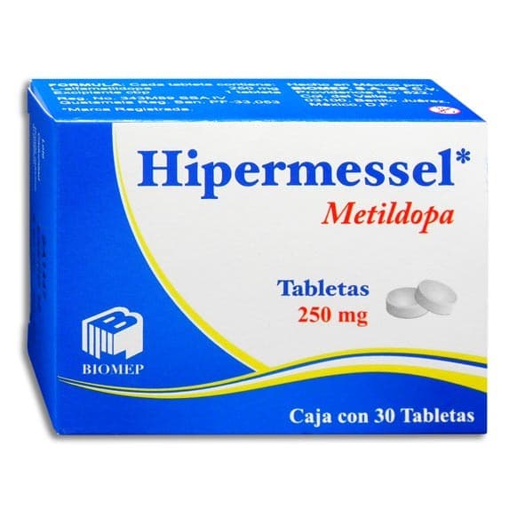 Hipermessel C/30 Tabs. 250 Mg.