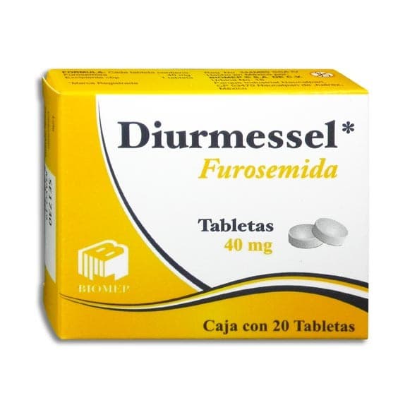 Diurmessel C/20 Tabs. 40 Mg.