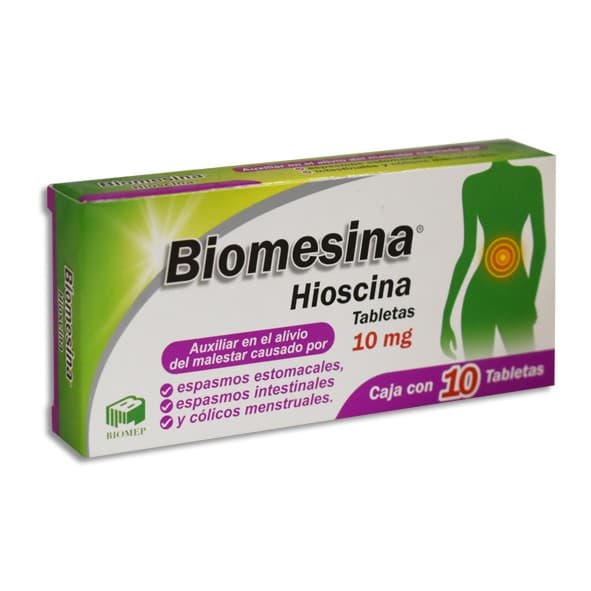 Biomesina C/10 Tabs. 10 Mg.