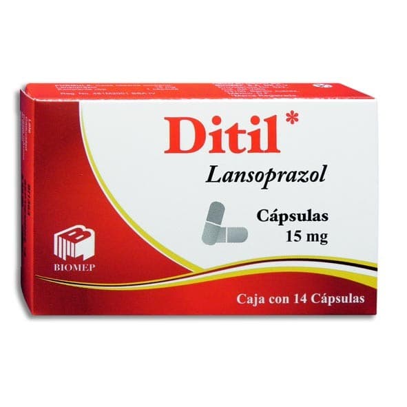 Ditil C/14 Caps. 15 Mg.