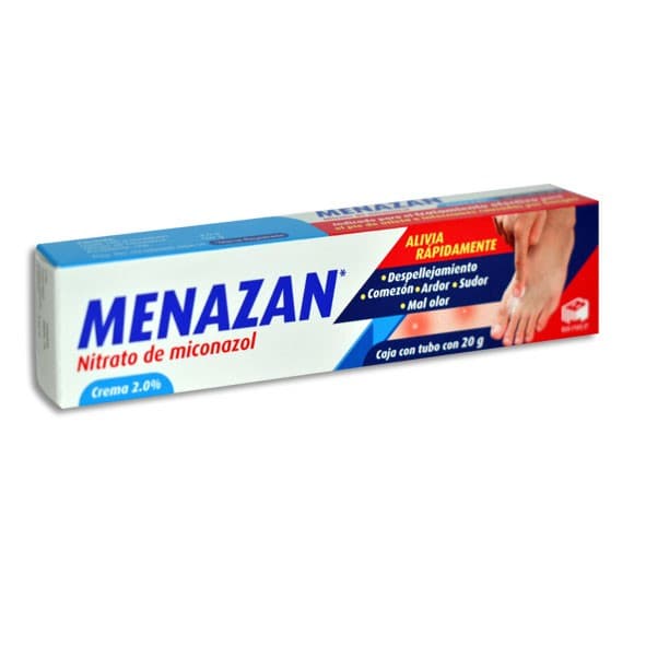 Menazan Crema 2.0% Tubo C/20 G.