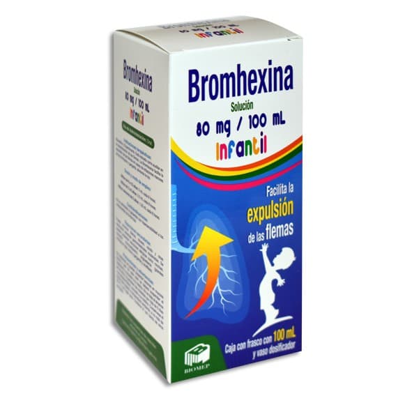 Bromhexina (biomep) Sol. Infantil Fco. 100 Ml. 80 Mg/100 Ml.