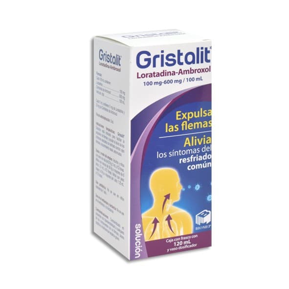 Gristalit Solución Fco. 120 Ml. 100-600 Mg/100 Ml.