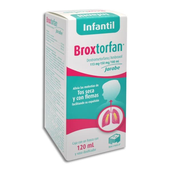 Broxtorfan Jbe. Infantil Fco. 120 Ml. 113-150 Mg/100 Ml.