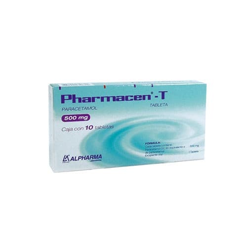 Pharmacen-t C/10 Tabs. 500 Mg.
