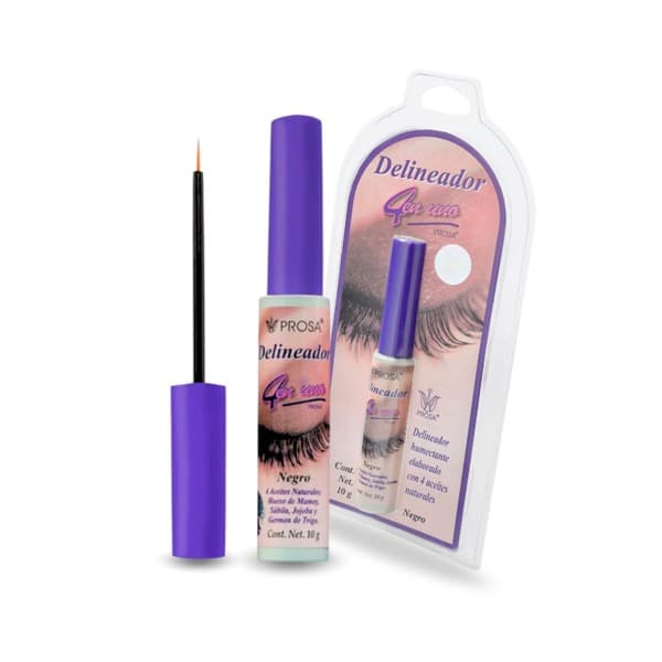 Delineador (prosa) 4 en 1 Col. Negro Tubo 10 G.