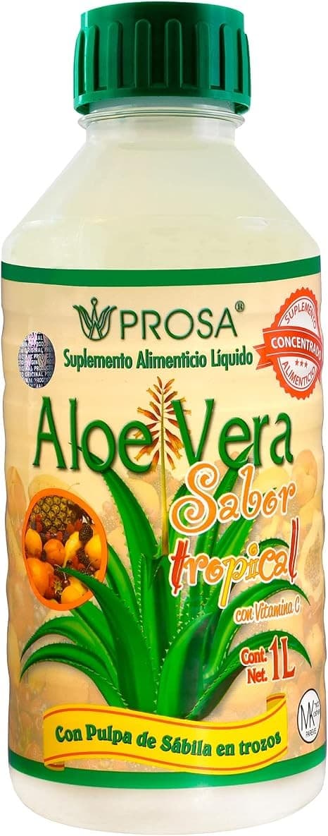 Aloe Vera Solución Sab. Tropical (prosa) Fco. 1 Litro.