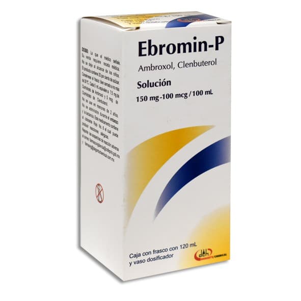 Ebromin-p Sol. Fco. 120 Ml. 150 Mg-100 Mcg/100 Ml.