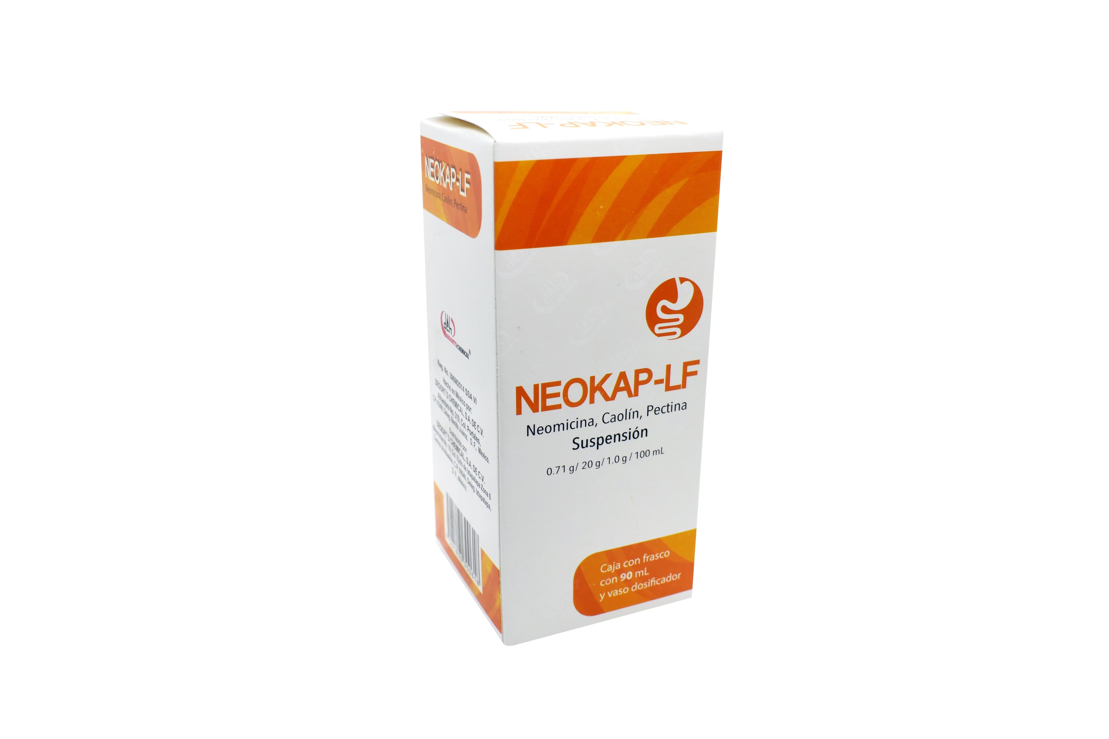 Neokap-lf Susp. Fco. 90 Ml. 0.71-20-1.0 G/100 Ml.