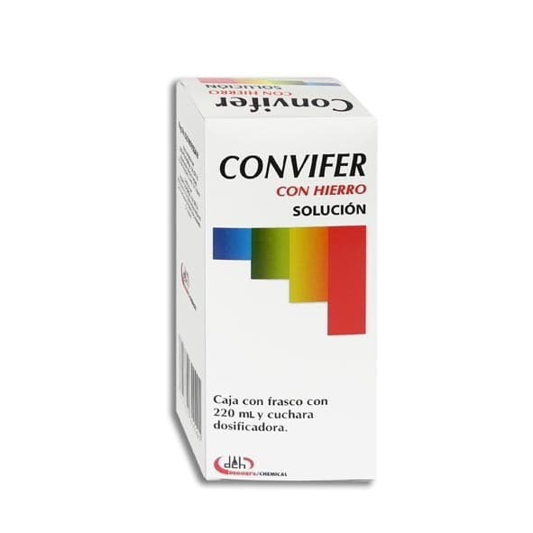 Convifer C/hierro Sol. Fco. 220 Ml