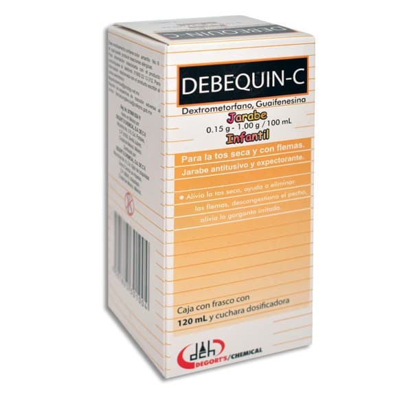 Debequin-c Jbe. Infantil Fco. 120 Ml. 0.15-1.00 G/100 Ml.