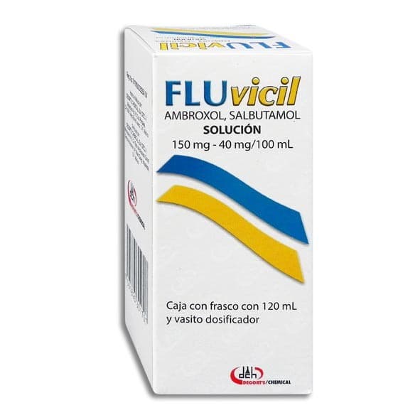 Fluvicil Sol. Fco. 120 Ml. 150-40 Mg/100 Ml.