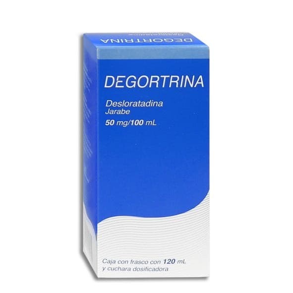 Degortrina Jarabe Fco. 120 Ml. 50 Mg/100 Ml.