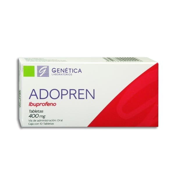 Adopren Cja. C/10 Tabs. 400 Mg.