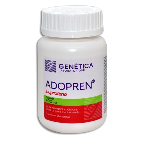 Adopren Fco. C/50 Tabs. 400 Mg.