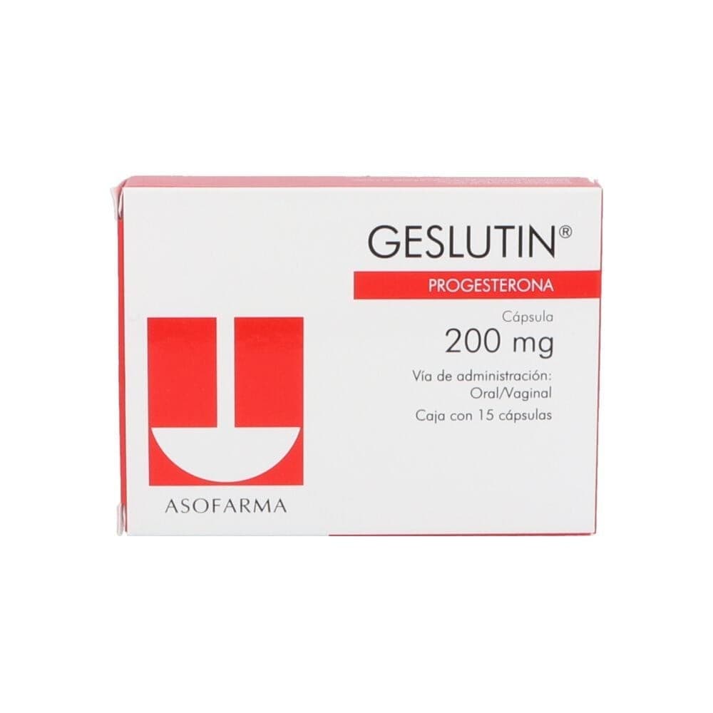 Geslutin C/15 Caps. 200 Mg.