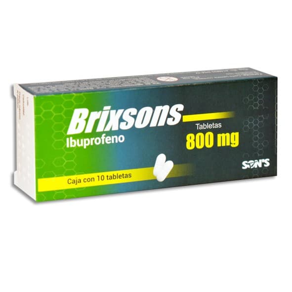 Brixsons C/10 Tabs. 800 Mg.