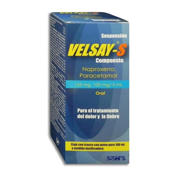 Velsay-s Compuesto Susp. Fco. 100 Ml. 125-100 Mg/5 Ml.