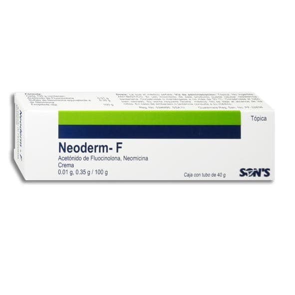 Neoderm-f Crema Tubo C/40 G. 0.01-0.35 G/100 G.
