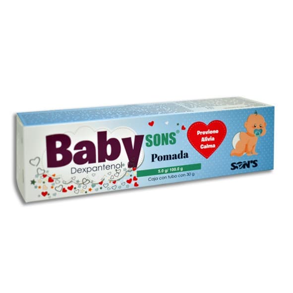 Babysons Pomada Tubo C/30 G. 5.0 G/100 G.