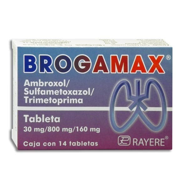 Brogamax C/14 Tabs. 160/800/30 Mg.