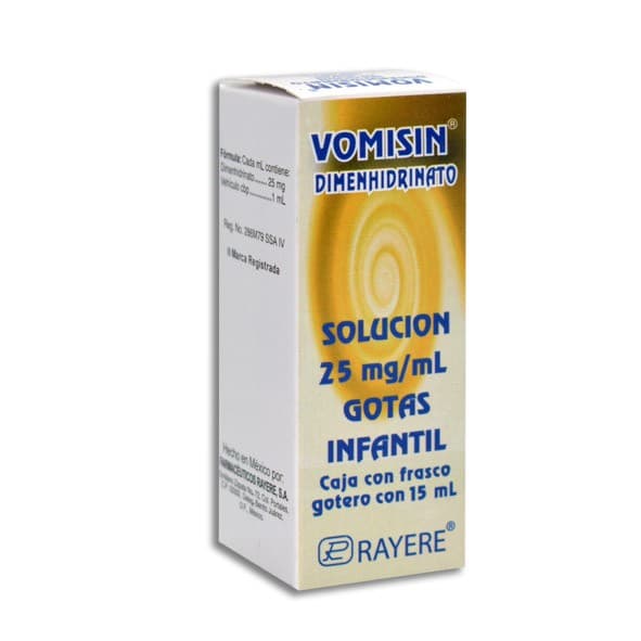 Vomisin Sol. Infantil Fco. Gotero 15 Ml. 25 Mg/1 Ml.