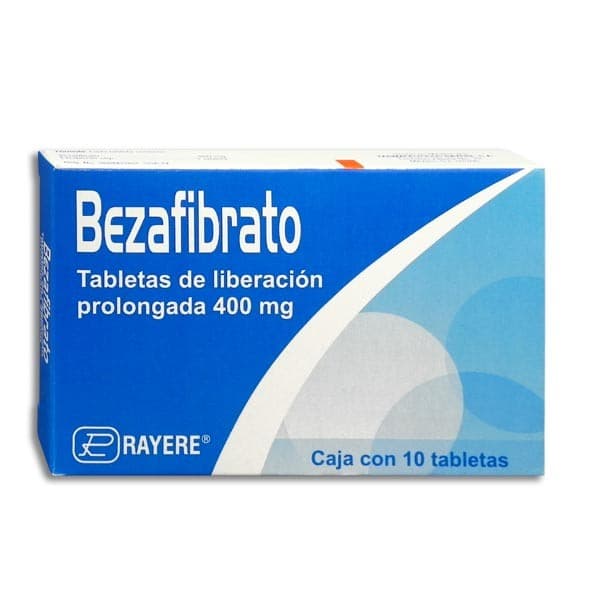 Bezafibrato (rayere) C/10 Tabs. L.p. 400 Mg.