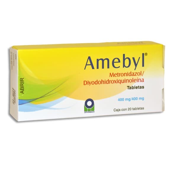 Amebyl C/20 Tabs. 400/400 Mg.