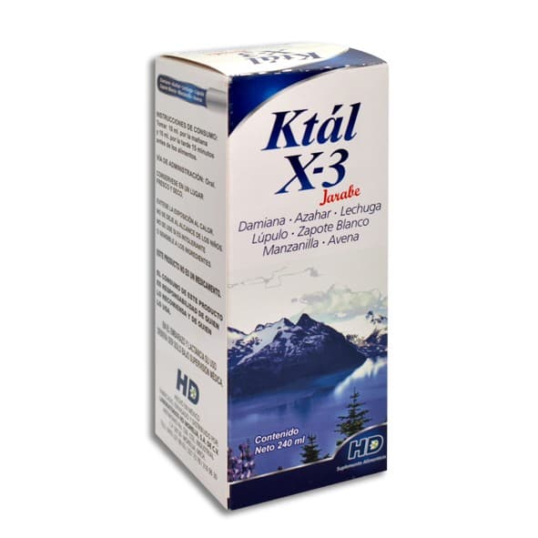 Ktál X-3 Jarabe 240 Ml.