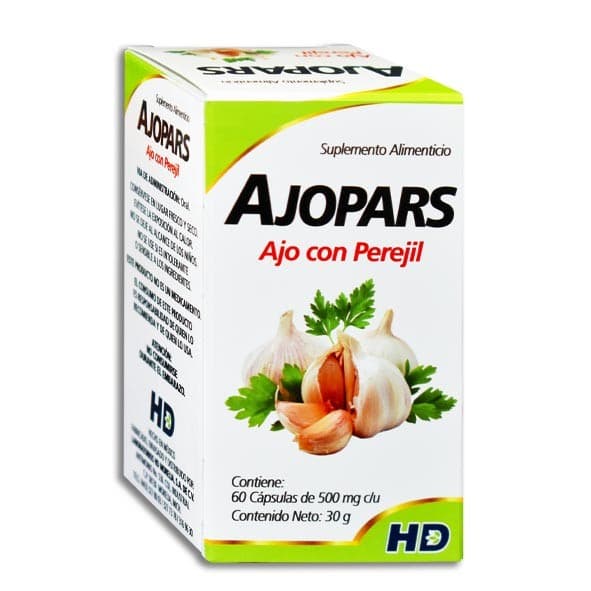 Ajopars C/60 Caps. 500 Mg.