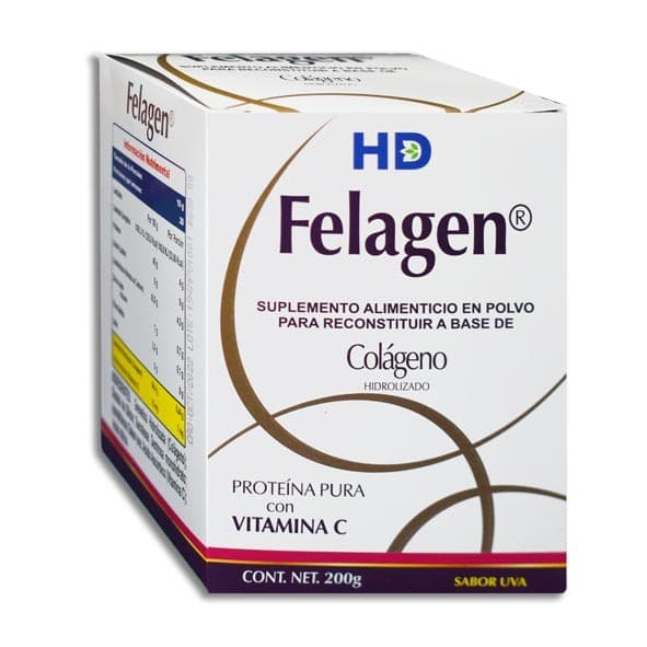 Felagen Polvo Sabor Uva Fco. C/200 G.