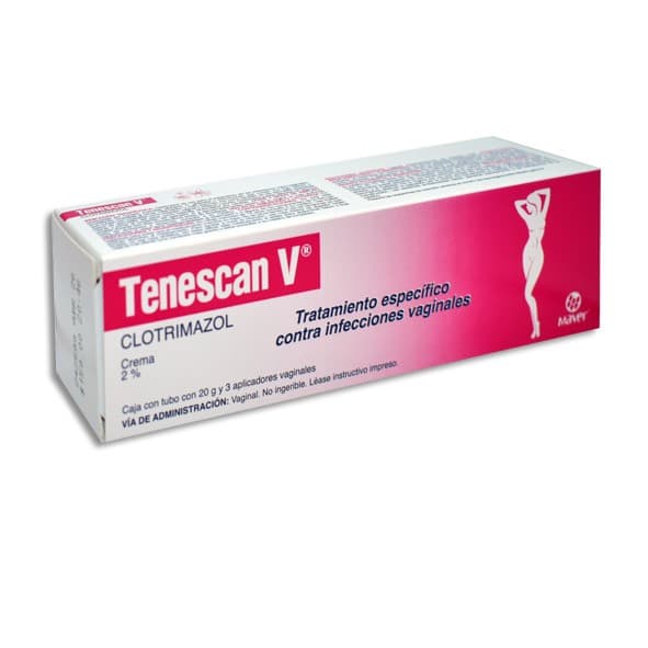 Tenescan-v Crema 2% Tubo C/20 G. y 3 Aplics.