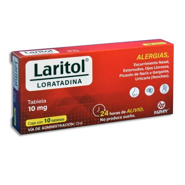 Laritol C/10 Tabs. 10 Mg.