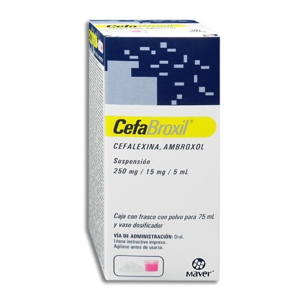 Cefabroxil Susp. Fco. 75 Ml. 250-15 Mg/5 Ml.