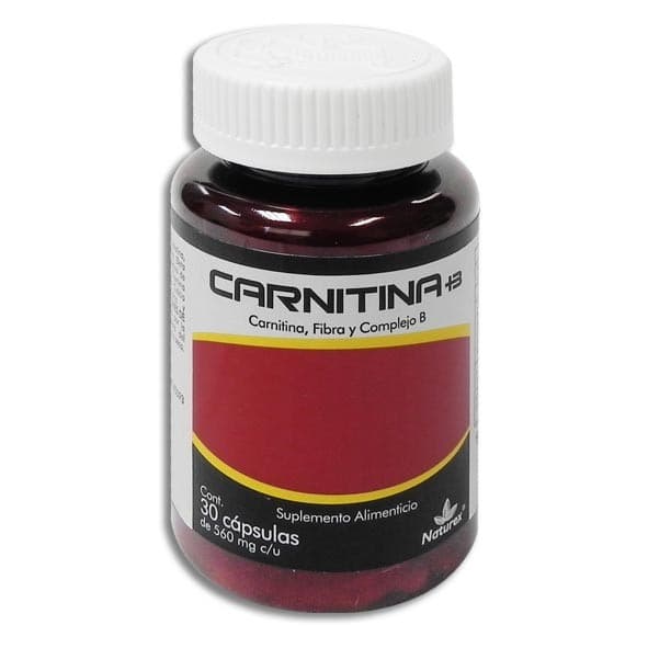 Carnitina+b C/30 Caps. 560 Mg.