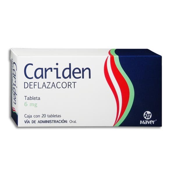 Cariden C/20 Tabs. 6 Mg.