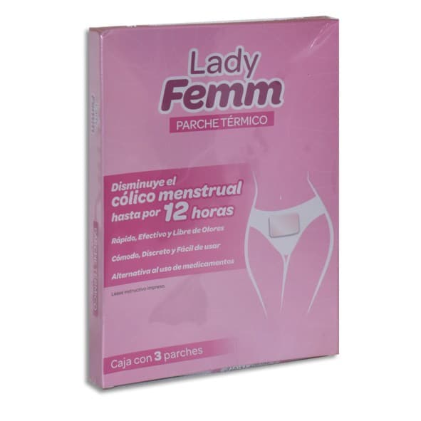 Lady Femm Cja. C/3 Parches Térmicos.