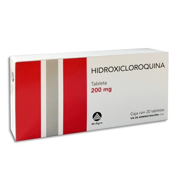 Hidroxicloroquina (medigen) C/20 Tabs. 200 Mg.