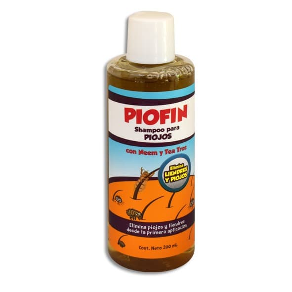 Piofin Shampoo para Piojos Fco. 200 Ml.