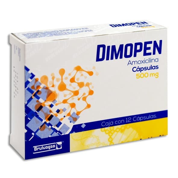 Dimopen C/12 Caps. 500 Mg.