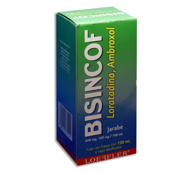 Bisincof Jarabe Fco. 120 Ml. 100-600 Mg/100 Ml.