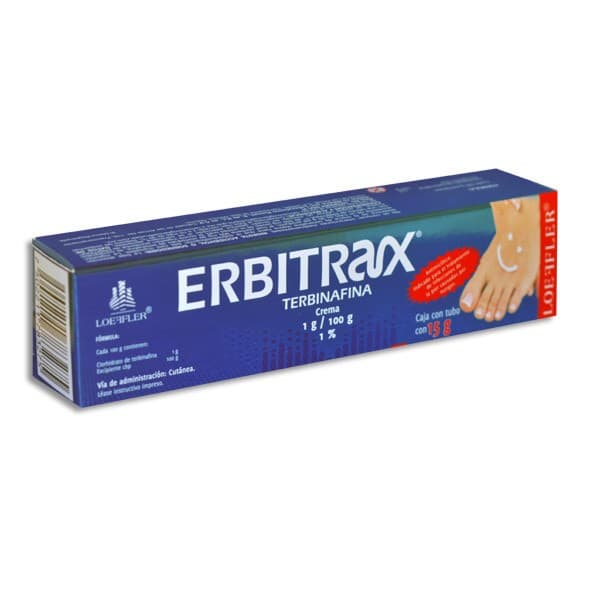 Erbitrax Crema 1% Tubo C/15 G.