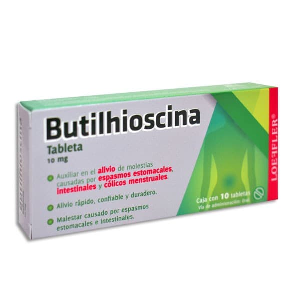 Butilhioscina (loeffler) C/10 Tabs 10 Mg.