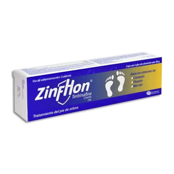 Zinfhon Crema 1% Tubo C/30 G.