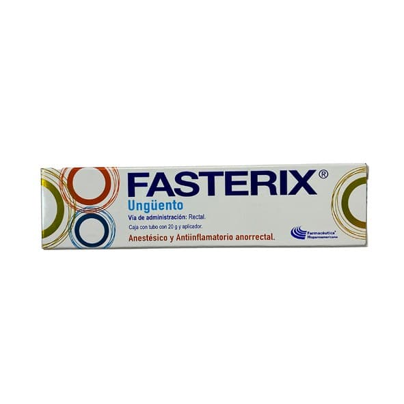 Fasterix Ungüento Tubo C/20 G. 5-0.25-3.5-18 G/100 G. y Aplicador.
