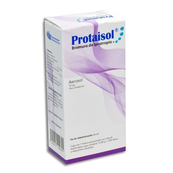 Protaisol Aerosol P/inhalación Fco. C/200 Dosis 20 Mcg.