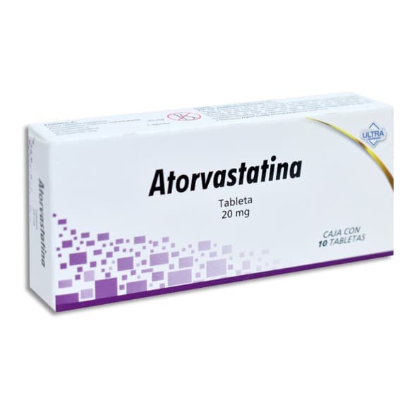 Atorvastatina (ultra) C/10 Tabs. 20 Mg.