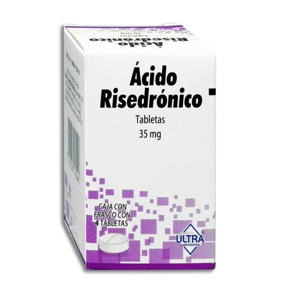 Acido Risedrónico (ultra) C/4 Tabs. 35 Mg.